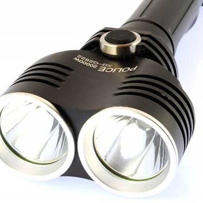 Baterijska Lampa Police double Cree Led XQ Q2822 Set 103