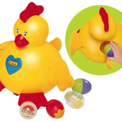 KsKids Edukativna igračka Koka Ema nosi jaja