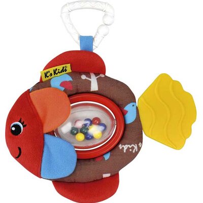 KsKids Igračka za bebe - Zvečka i glodalica Ribica Flipo