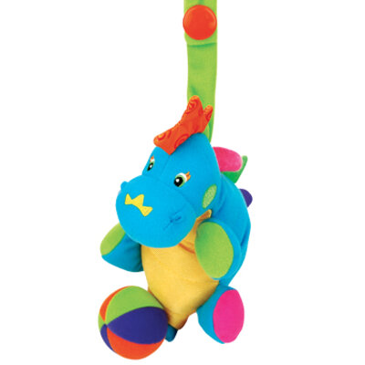 KsKids Igračka za bebe - Zvečka Plavi Dino