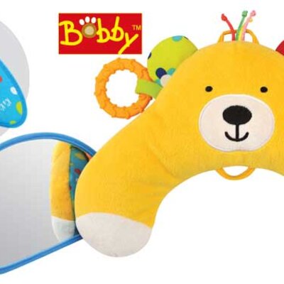 KsKids Igračka za bebu Ogledalce i jastučić za propinjanje Bobby