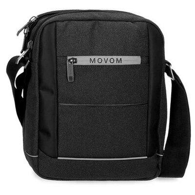 Movom Muška torbica 27cm sa dve pregrade Trimmed black 51757