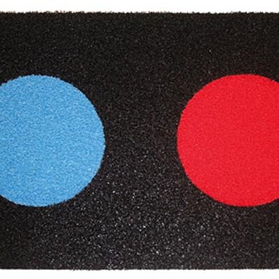 Blue Dot Red Dot Otirač DM02