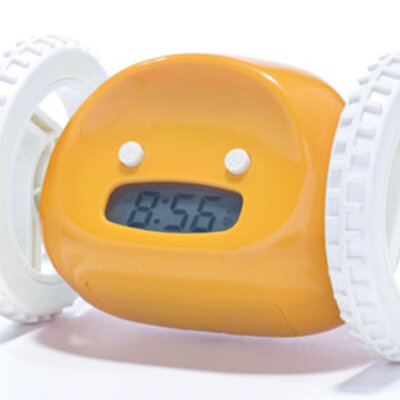 Clocky Neuhvatljivi Budilnik žuti