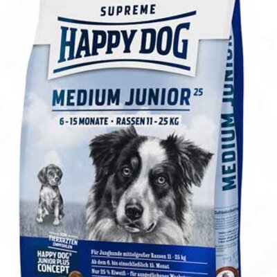 Happy Dog Hrana za pse Supreme Young Medium Junior 4kg 