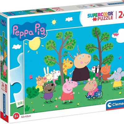 Puzzle slagalica 24 maxi dela Pepa Prase Clementoni 24237