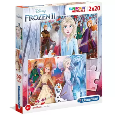 Puzzle slagalice 2x20 delova Frozen 2 Clementoni 24759