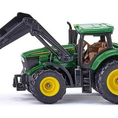 SIKU Igračka Traktor John Deere 6215R sa hvataljkom za balvane 1540