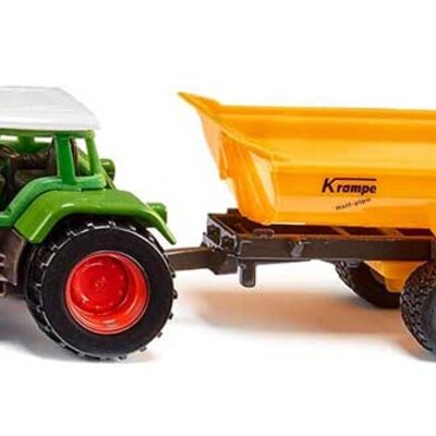 SIKU Igračka Traktor Fendt 926 Vario sa Krampe damper prikolicom 1605