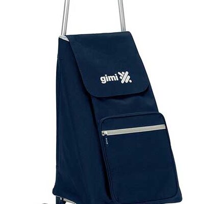 Torba za pijacu i kupovinu sa točkićima Gimi Argo tamno plava