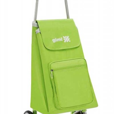 Torba za pijacu i kupovinu sa točkićima Gimi Argo svetlo zelena