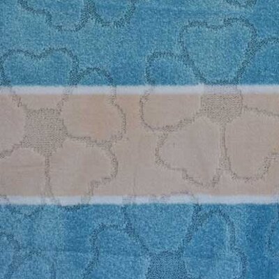 Set kupatilskih prostirki Vonaldi Avangard Fiore 2 dela plava