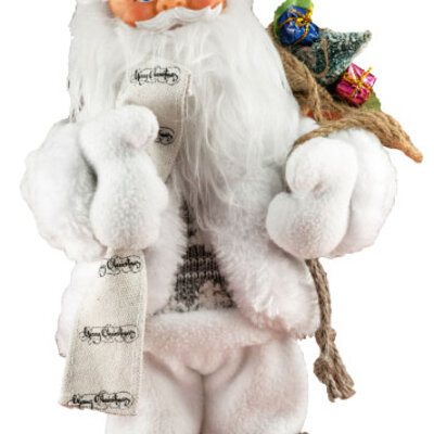 Deda mraz koji pleše i svira 30 cm