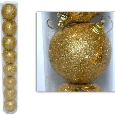 Ukrasi za novogodišnju jelku Kugle 8 komada JE000703