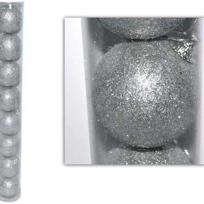 Ukrasi za novogodišnju jelku Kugle 8 komada JE000706