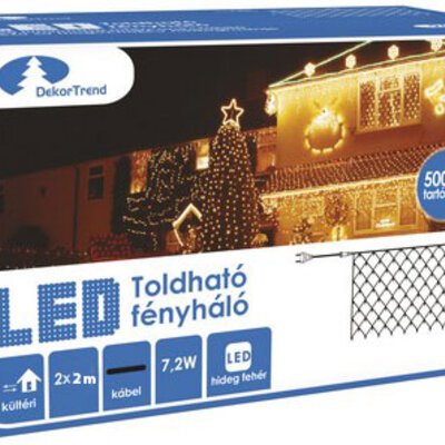 LED Svetleća Mreža Za Spoljnu i Unutrašnju Upotrebu 2 x 1 m