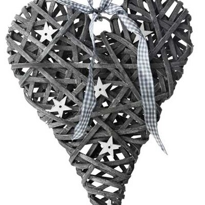 Novogodišnja dekoracija Srce 28cm