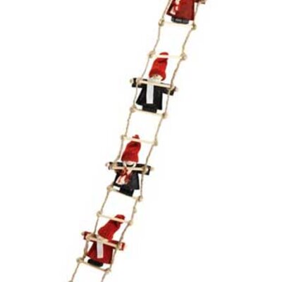 Novogodišnja dekoracija Merdevine sa vilenjacima