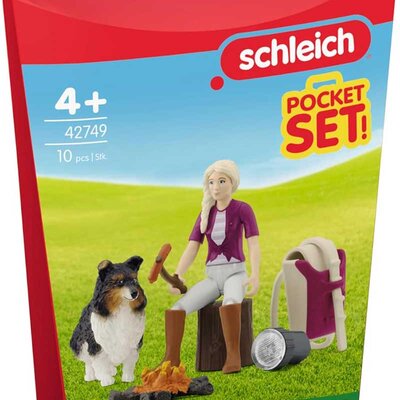 Schleich® Figurice HORSE CLUB Roštilj u prirodi sa psom 42749