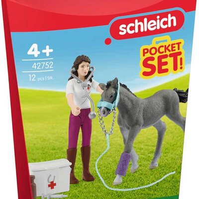 Schleich® Figurice Konji Veterinarka sa ždrebetom 42752