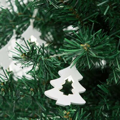 Lampice za jelku sa Jelkicama od drveta