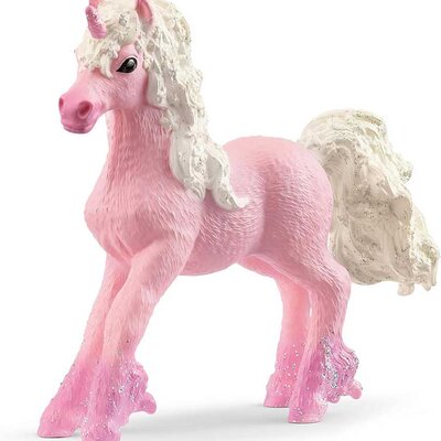 Schleich® BAYALA® figurice Cvetni jednorog ždrebe 70832