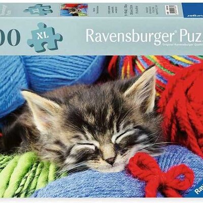 Puzzle 100XL delova Vuneno mače Feel well and Puzzle Ravensburger 12001363