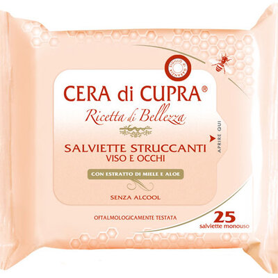 Cera di Cupra Vlažne maramice za čišćenje lica i skidanje šminke 25kom