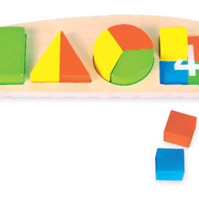 Geometrijski oblici na tabli Pino Toys 5438
