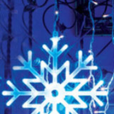 Pahulja Svetleća LED 42x41cm