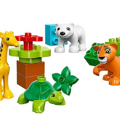 LEGO® DUPLO® Kocke - Mladunci  LE10801