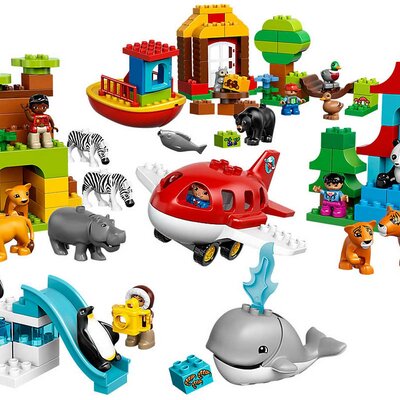 LEGO® DUPLO® Kocke - Put oko sveta 10805