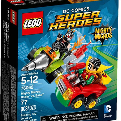 LEGO® Super Heroes Kocke Mighty Micros Robin vs Bane LE76062