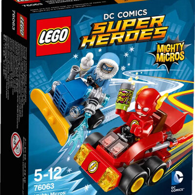 LEGO® Super Heroes Kocke Mighty Micros Flash vs Captain Cold LE76063