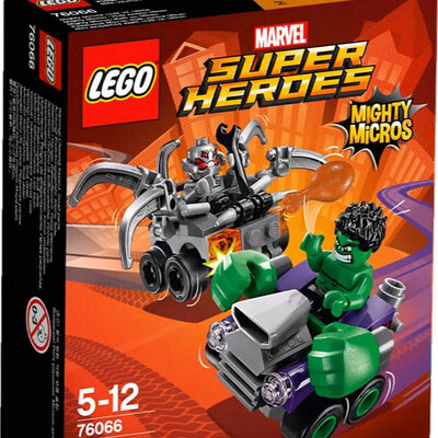 LEGO® Super Heroes Kocke Mighty Micros Hulk i Ultron LE76066