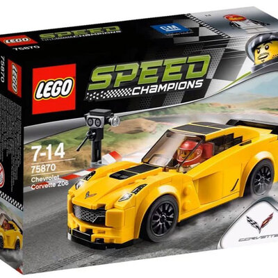 LEGO® Speed Champions Kocke Automobil Chevrolet Corvette Z06 LE75870