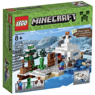 Minecraft LEGO® Kocke The Snow Hideout LE21120