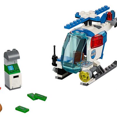 LEGO® Juniors Kocke Policijska potera helikopterom LE10720