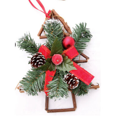 Novogodišnja Viseća Dekoracija - Jelka