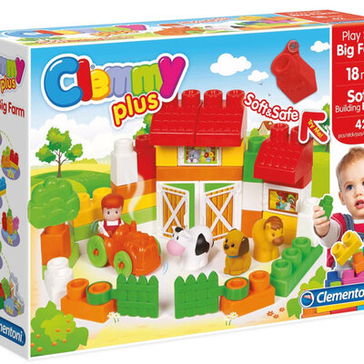 Clementoni Plus kocke Farma CL14876