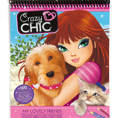 Clementoni Crazy Chic Kreativni blok Životinje CL15763