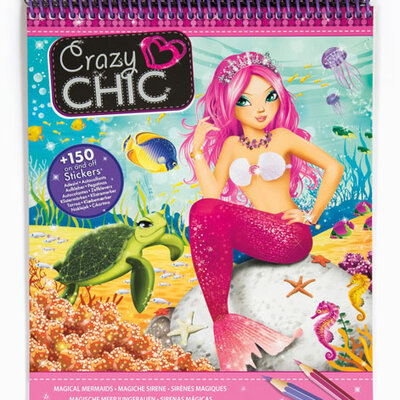 Clementoni Crazy Chic Kreativni blok Sirene CL15787
