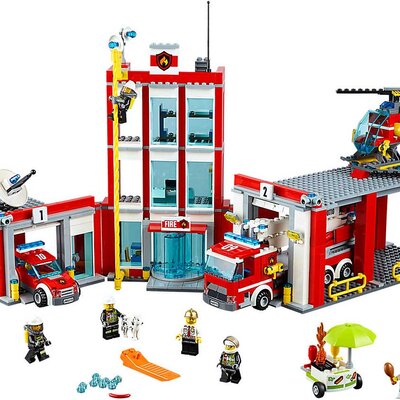 LEGO® City kocke - Vatrogasci - Vatrogasna Stanica 60110