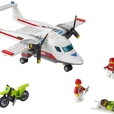 LEGO® City kockice Moćna vozila - Ambulantni avion LE60116