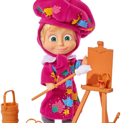 Simba Toys Maša i Medved Maša slikarka SB2047