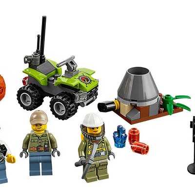 LEGO® City kocke Vulkani - Početni set 60120
