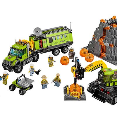 LEGO® City kocke Vulkani - Istraživačka stanica LE60124