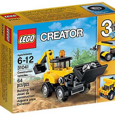 LEGO® Creator Kockice 3u1 Građevinska vozila LE31041