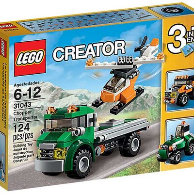 LEGO® Creator Kockice 3u1 Transporter helikoptera LE31043