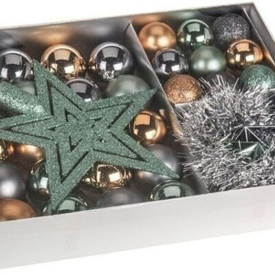 Komplet Ukrasa Za Jelku - Multicolor